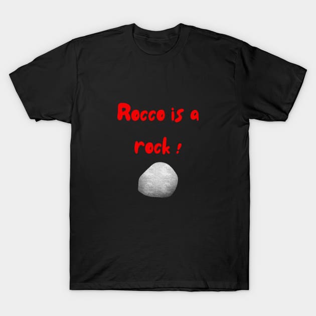 Rocco design T-Shirt by Lindseysdesigns